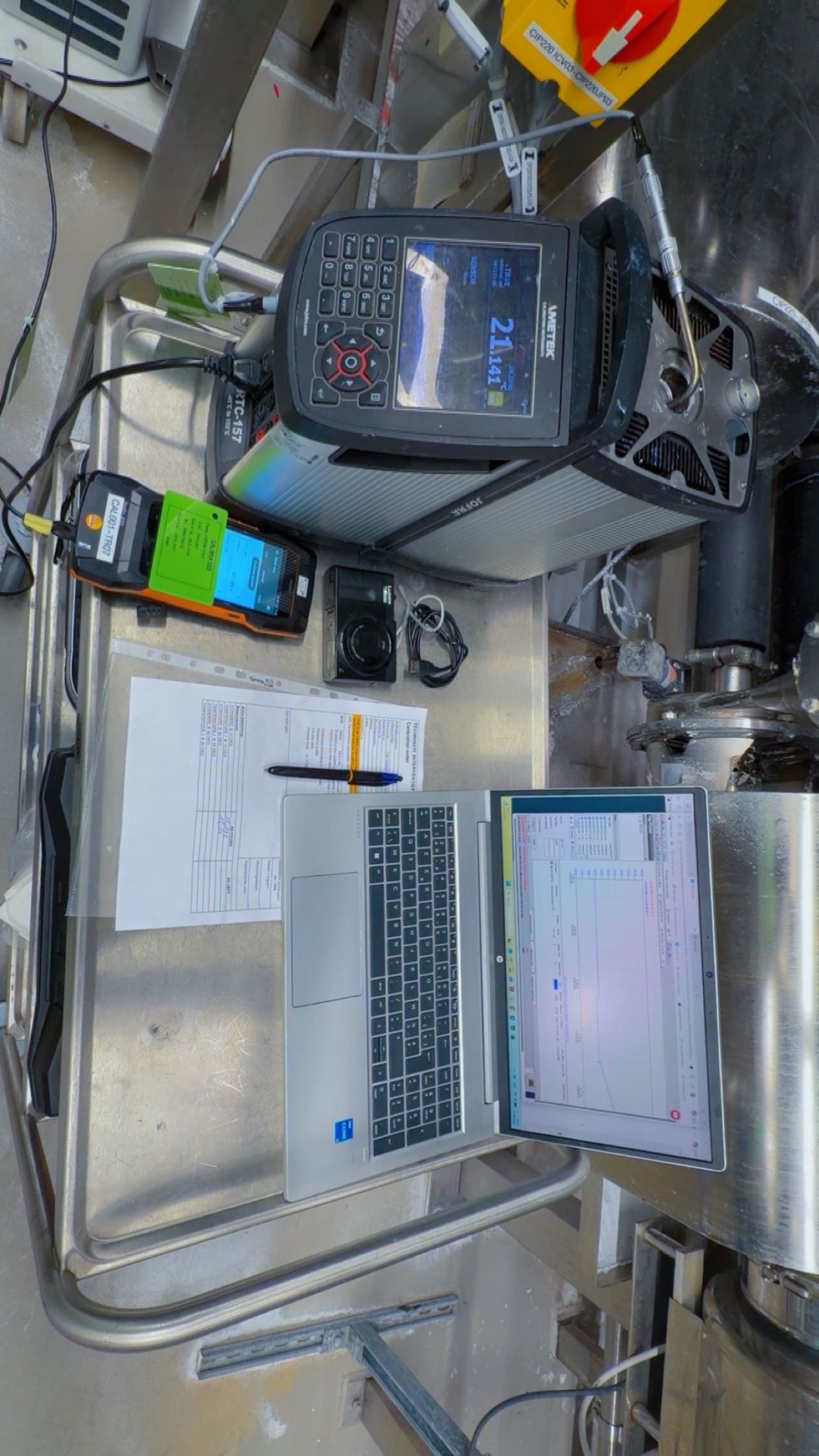 Équipements de calibration